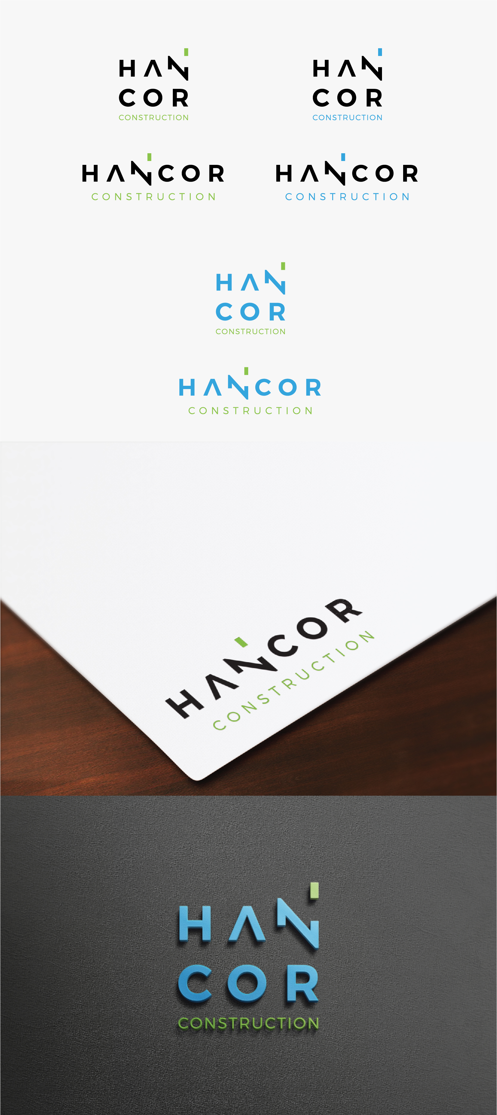 Logo Design by IMilenovic for Hancor Construction  | Design #26928995