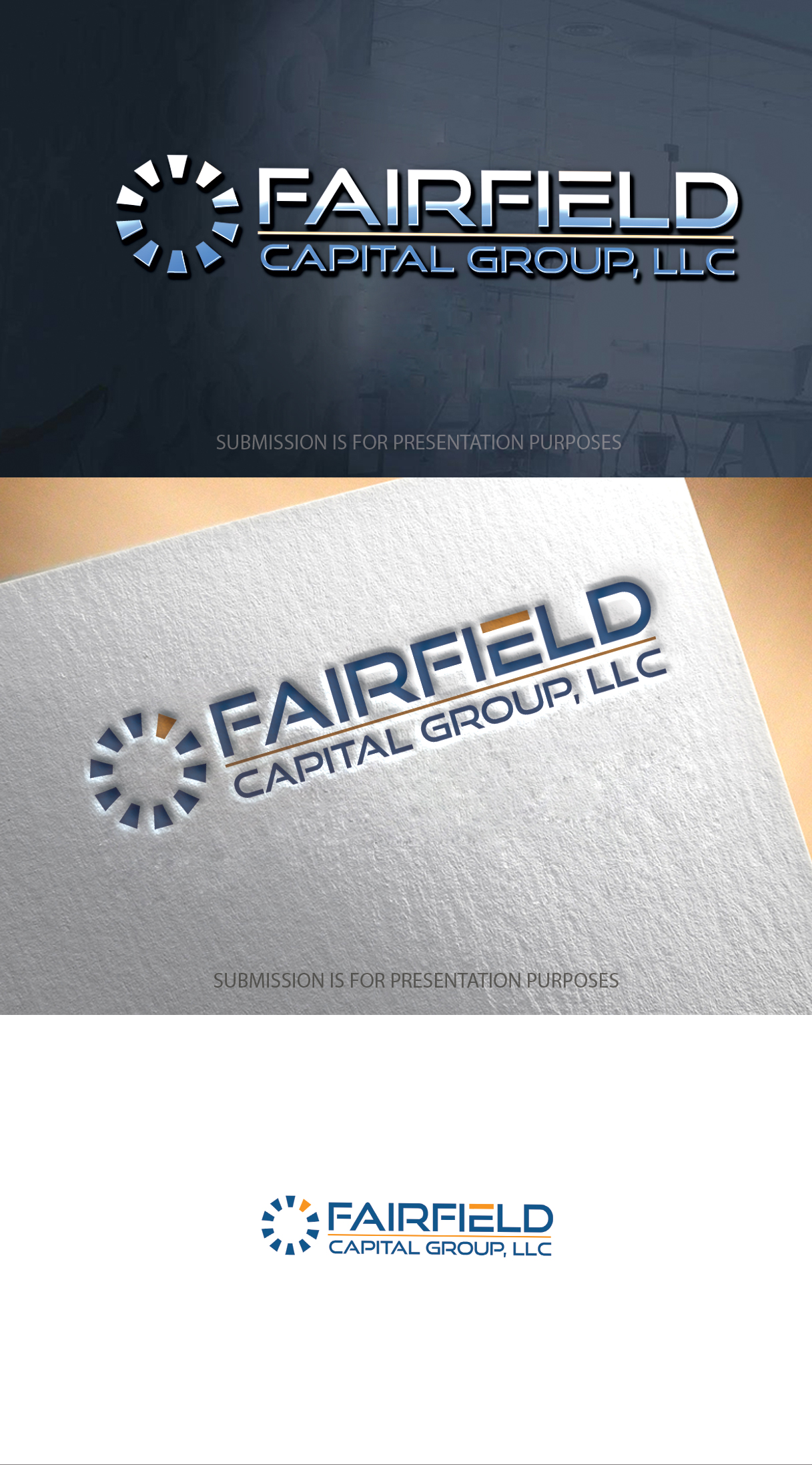 Diseño de Logo por graphicevolution para Fairfield Capital Group, LLC | Diseño #26925576