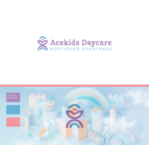 Acekids Daycare.  Tagline: Nurturing Greatness | Logo-Design von HYPdesign
