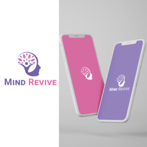 I'm not sure if the actual design should have Mind Revive in it or just under it or curved like a smile under it or straight...what do I know:) | Logo Design by Aaaron