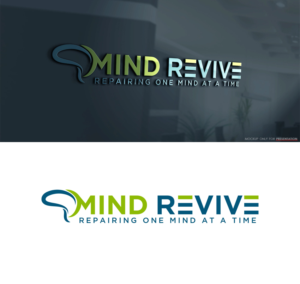 I'm not sure if the actual design should have Mind Revive in it or just under it or curved like a smile under it or straight...what do I know:) | Logo Design by Mono.co