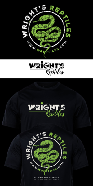 T-shirt Design by MangKepweng for Wright's Reptiles | Design: #26928144