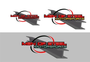 Men of Steel Motorsports | Logo Design by Annabella