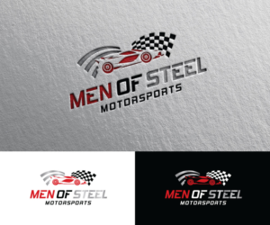 Men of Steel Motorsports | Logo Design by Iris 3