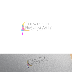 Logo Design by Arham Hidayat for New Moon Healing Arts | Design: #26941312