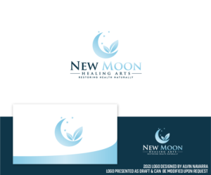 Logo Design by alvinnavarra for New Moon Healing Arts | Design: #26947081