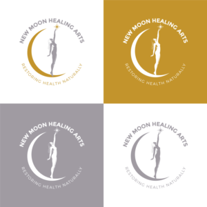 Logo Design by AinebAyoub for New Moon Healing Arts | Design: #26931527