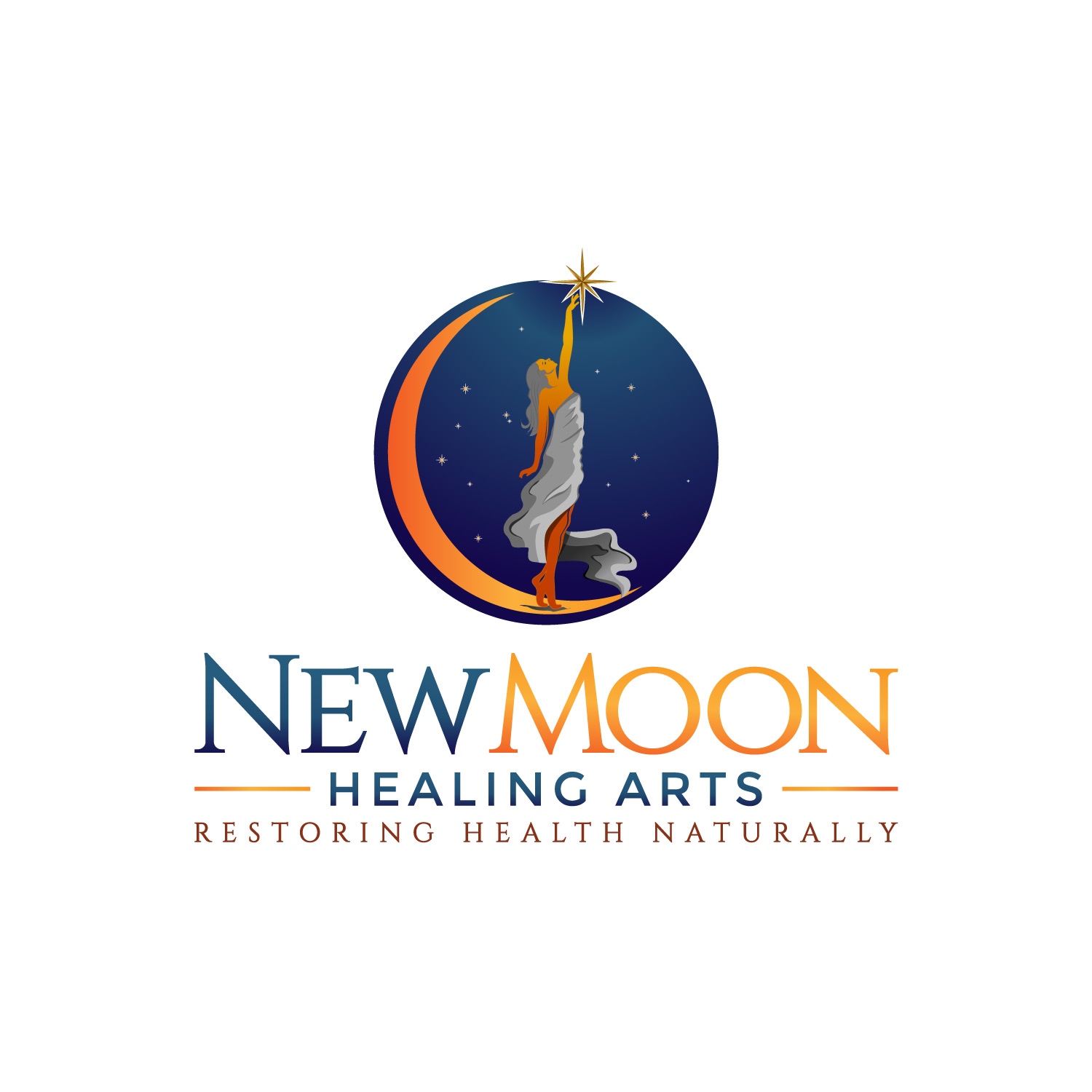 Design de Logo par AinebAyoub pour New Moon Healing Arts | Design #27781789