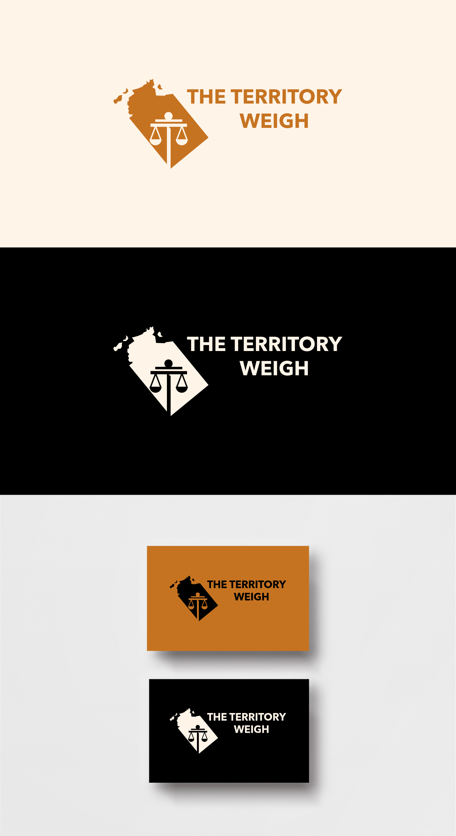 Logo Design by Omee for The Territory Weigh | Design #26976561