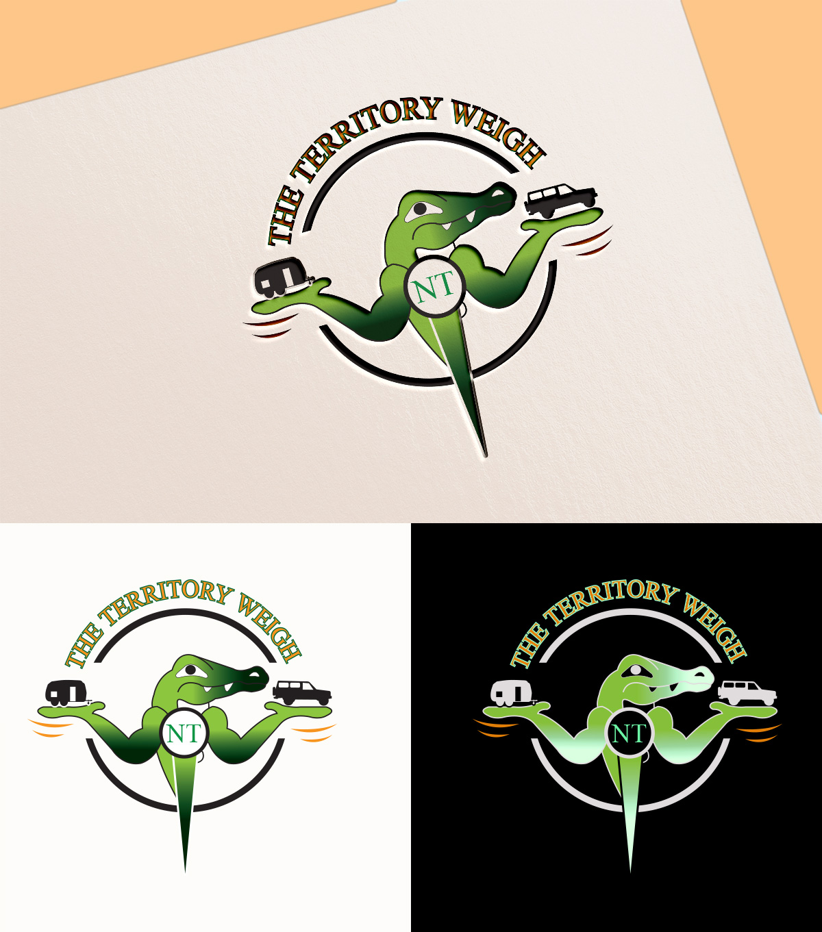 Logo Design by Wonderful design for The Territory Weigh | Design #26940458