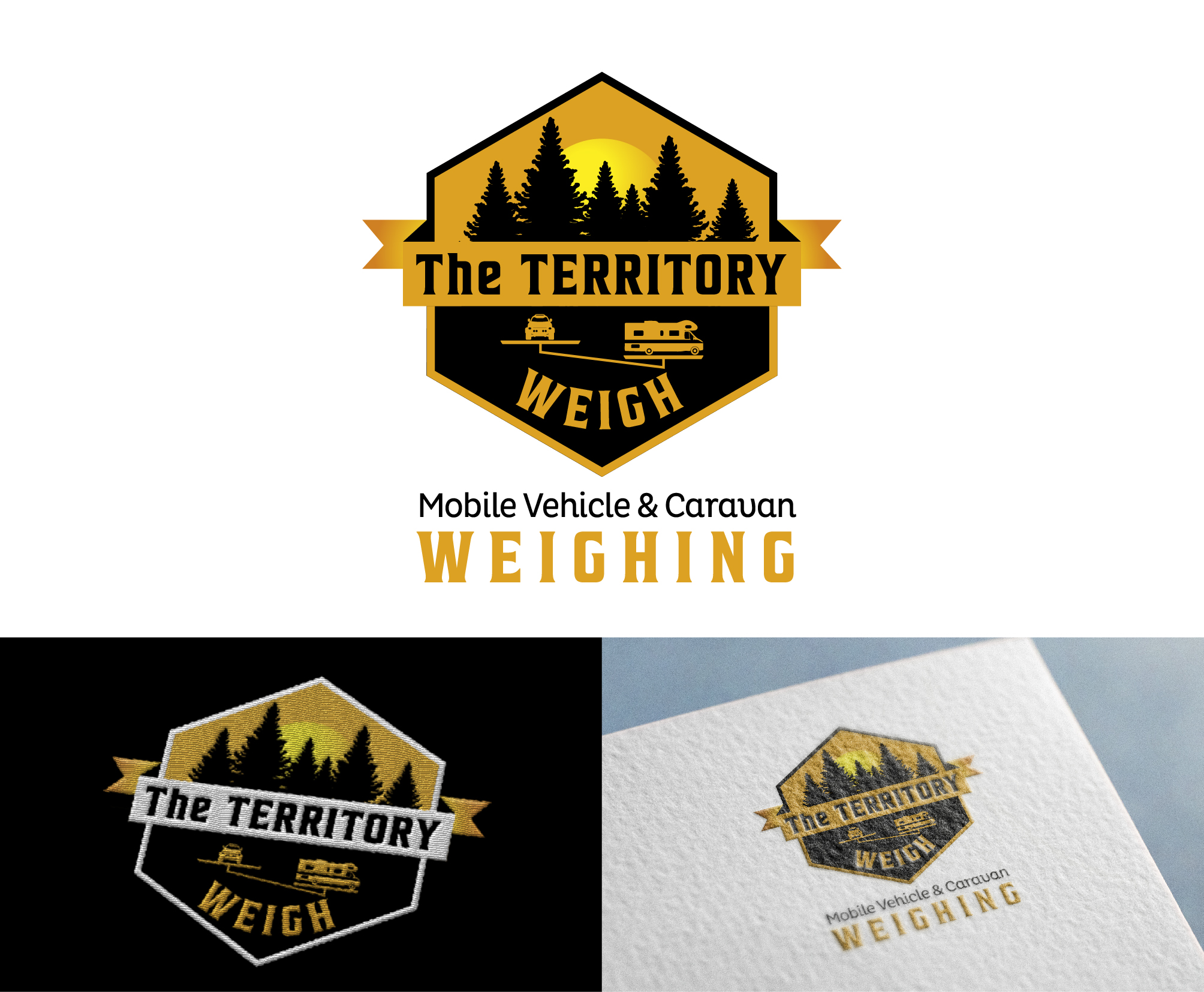 Logo Design by ileanalp for The Territory Weigh | Design #26968274
