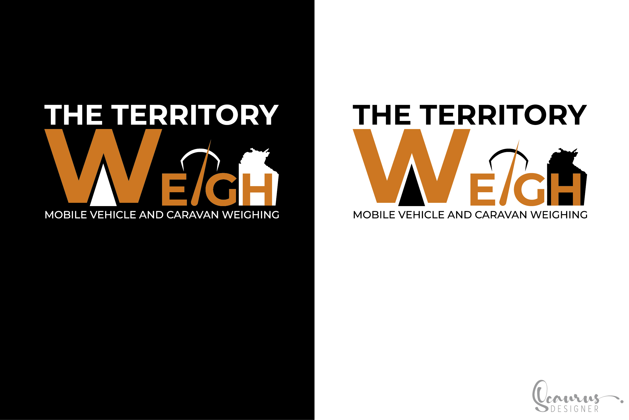Logo Design by InkThink by Scaurus for The Territory Weigh | Design #26967089