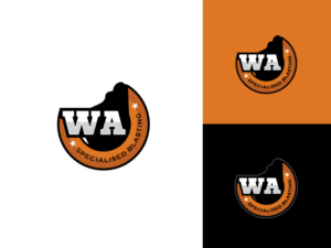 WA Specialised Blasting PTY LTD | Logo Design by FourtuneDesign
