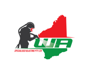 WA Specialised Blasting PTY LTD | Logo Design by HEAVEN ART