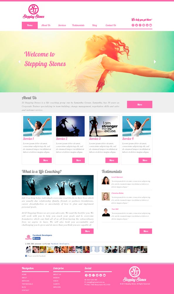 Web Design by Nightmist for this project | Design #3140073