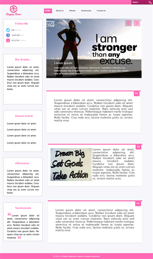 Web Design by Shoaib Abbasi for this project | Design: #3112589