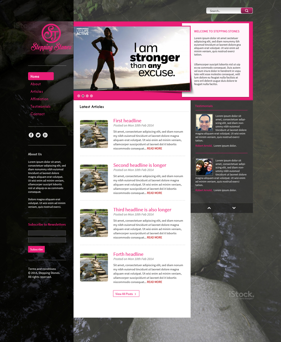 Web-Design von TGDesigns für dieses Projekt | Design #3113761