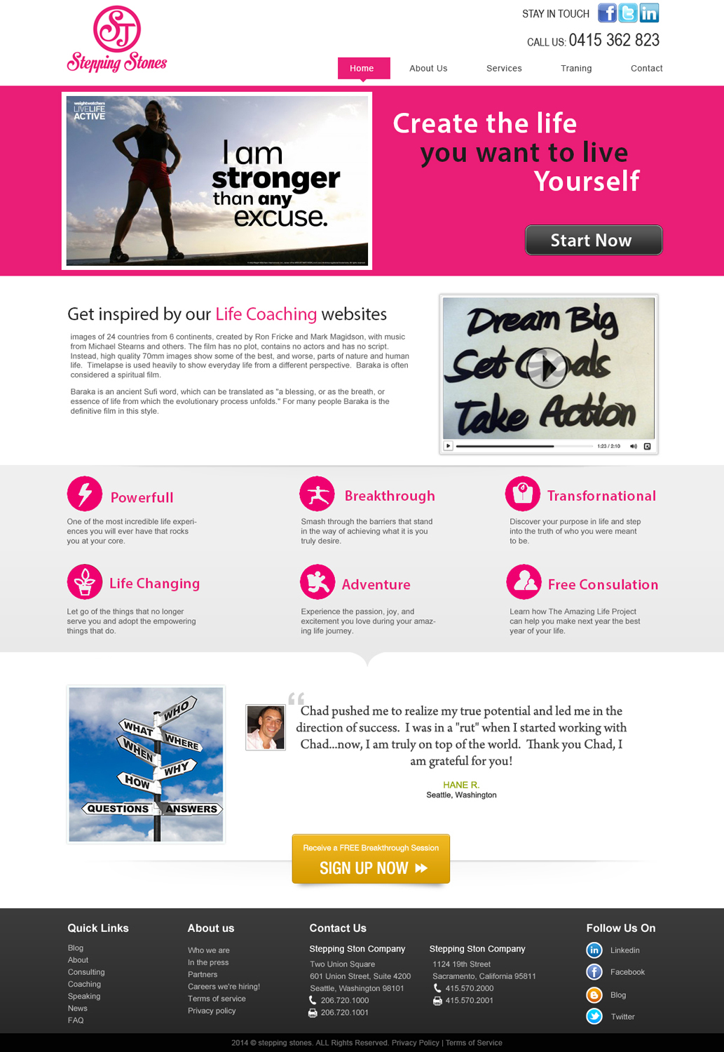 Web Design by webxvision for this project | Design #3116974
