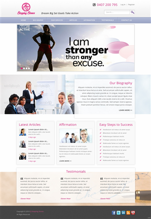 Web Design by pb for this project | Design: #3107127