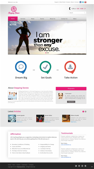 Web Design by pb for this project | Design: #3107131
