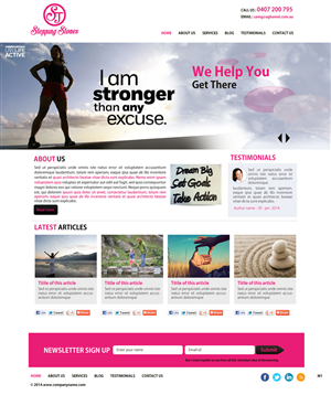 Web Design by pb for this project | Design: #3111998