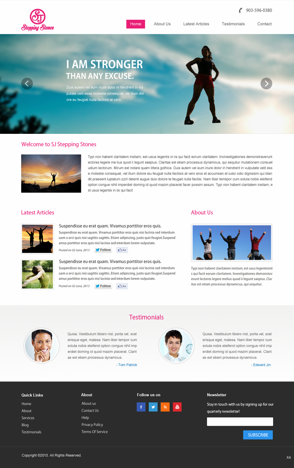 Web Design by pb for this project | Design #3116760