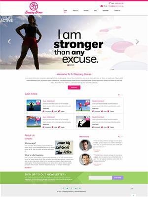 Web Design by pb for this project | Design: #3116761