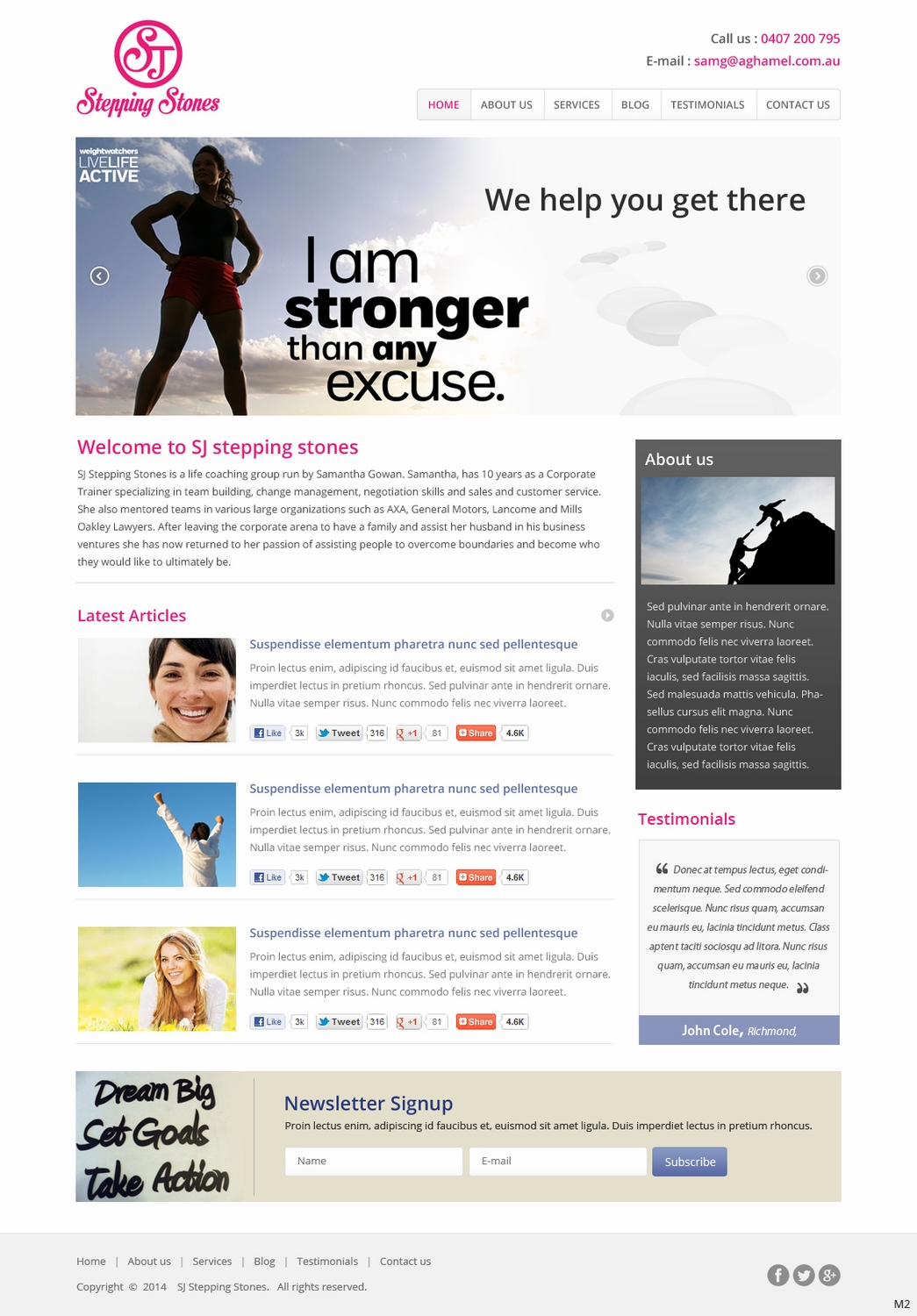 Web Design by pb for this project | Design #3116780