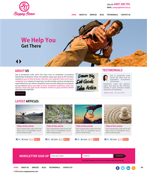 Web Design by pb for this project | Design: #3131367