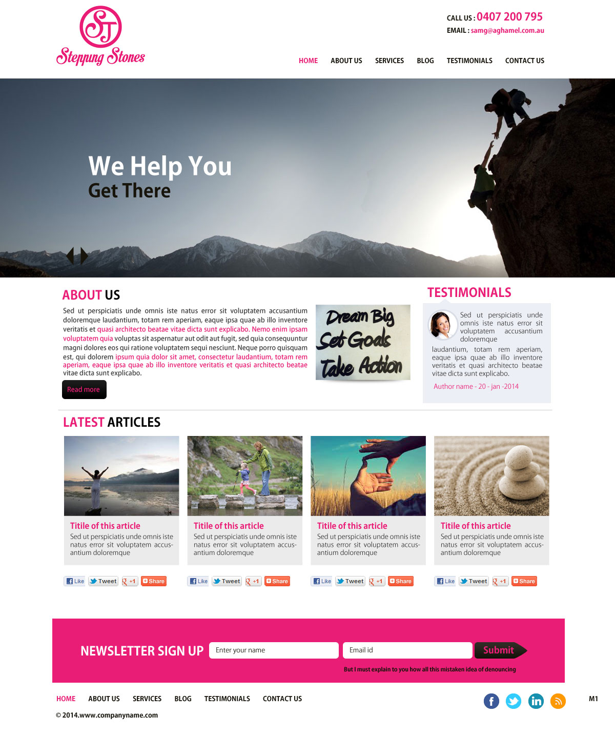 Web Design by pb for this project | Design #3131370