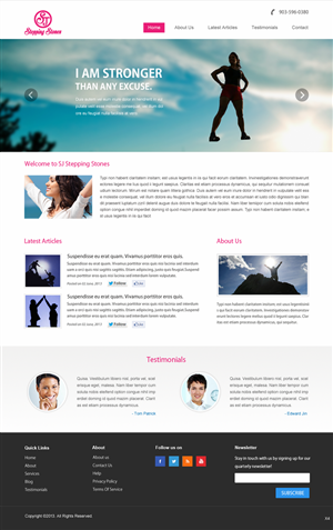 Web Design by pb for this project | Design: #3141437