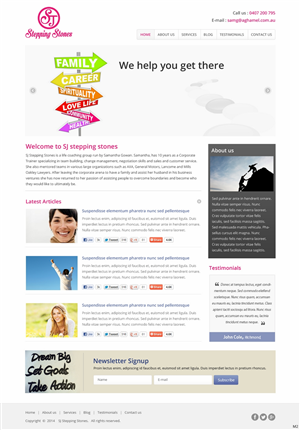 Web Design by pb for this project | Design: #3141446