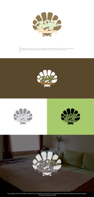 be well with shell | Logo Design by Kim Ji