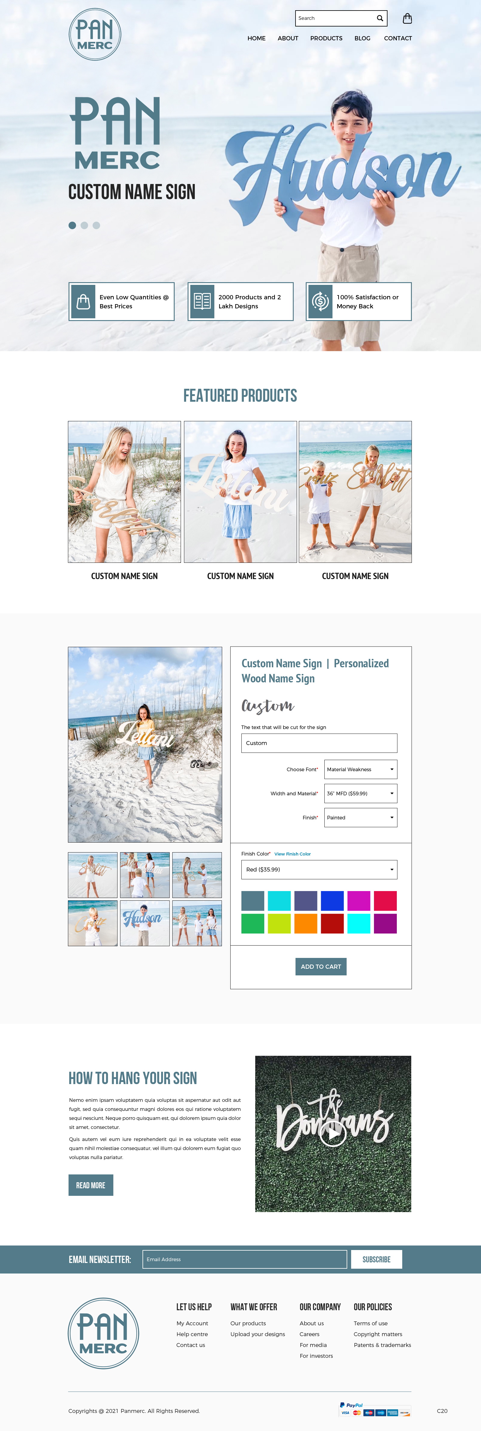 WooCommerce Design by pb for Panhandle Mercantile | Design: #26936151