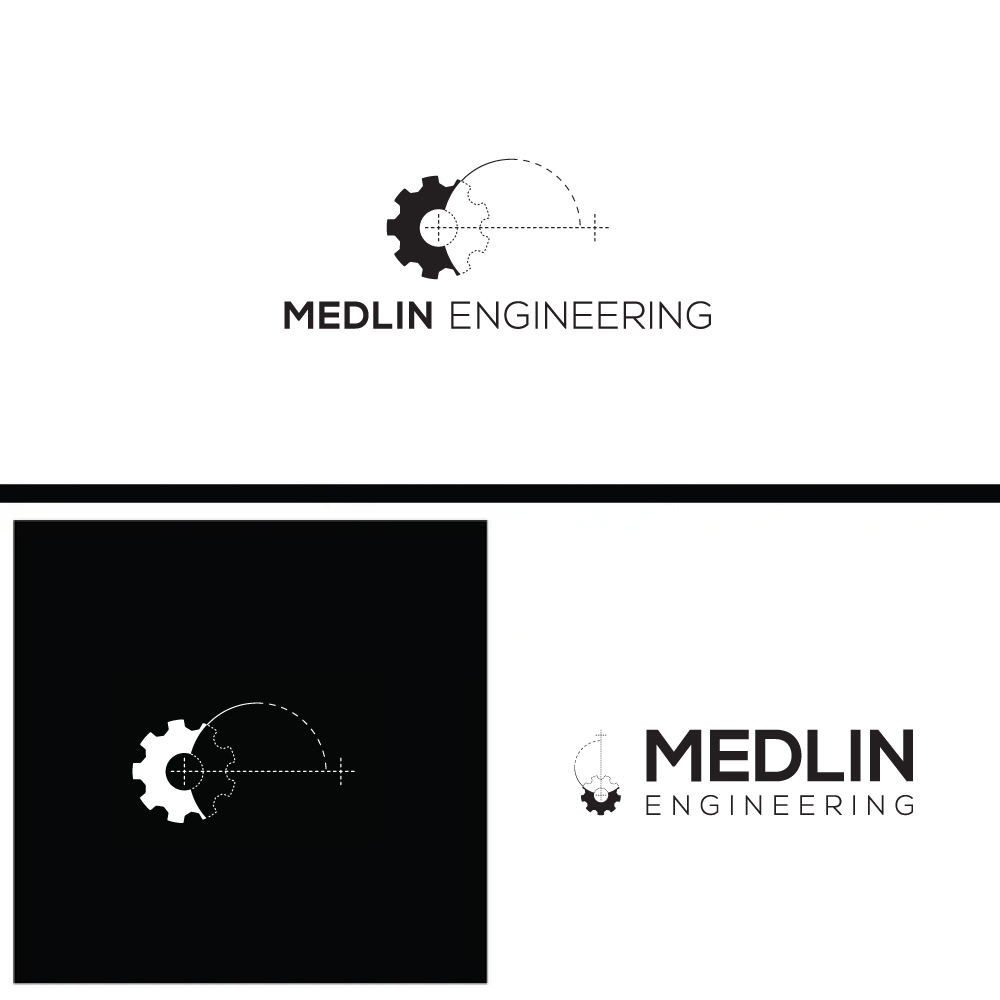 Logo Design by Janteloven for Medlin Engineering  | Design #26937825