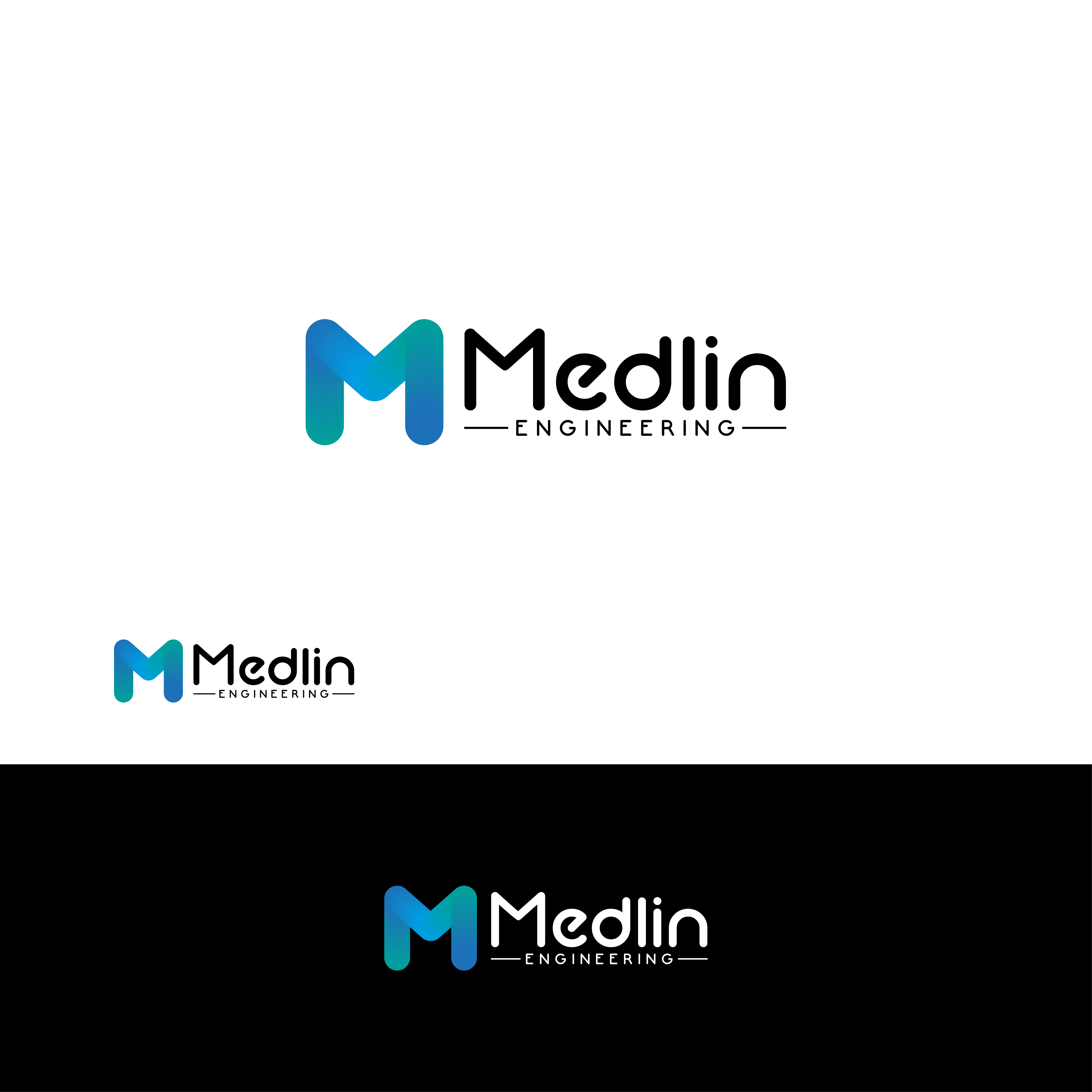 Logo Design by CrewType for Medlin Engineering  | Design #26933871