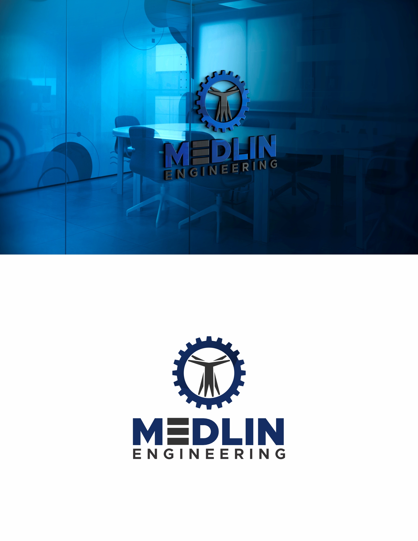 Logo Design by Praza for Medlin Engineering  | Design #26934323