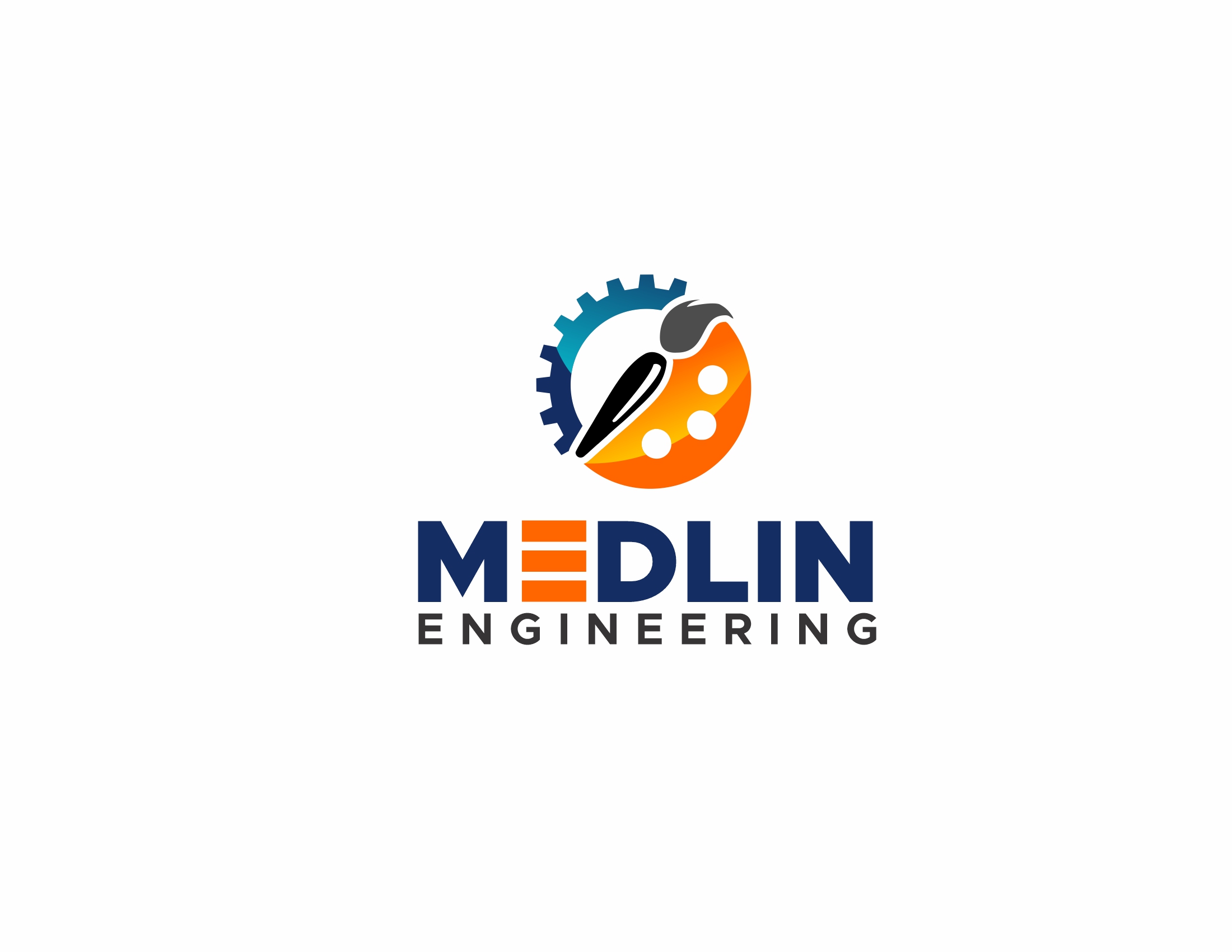 Logo Design by Praza for Medlin Engineering  | Design #26938736