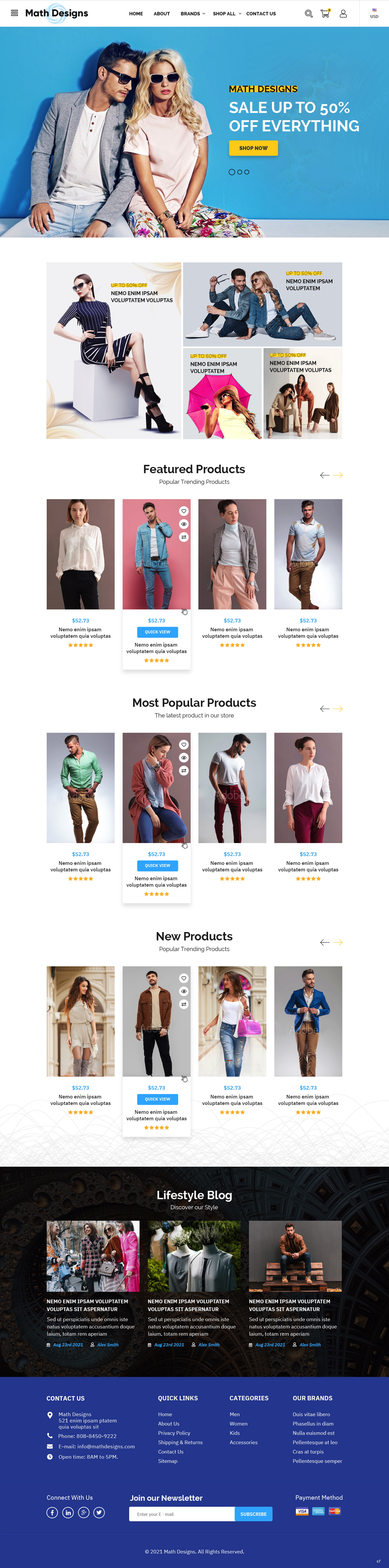 BigCommerce Design by pb for this project | Design #26944552