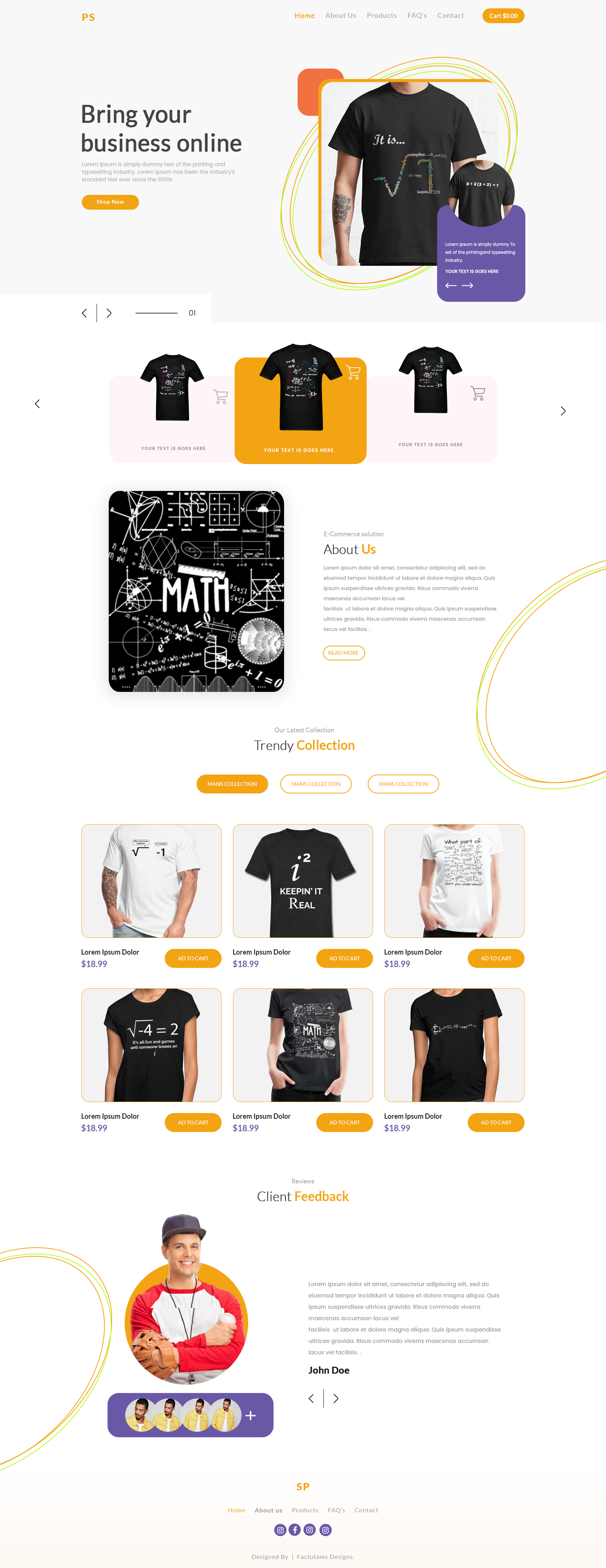 BigCommerce Design by Factotum Designs for this project | Design #26955272