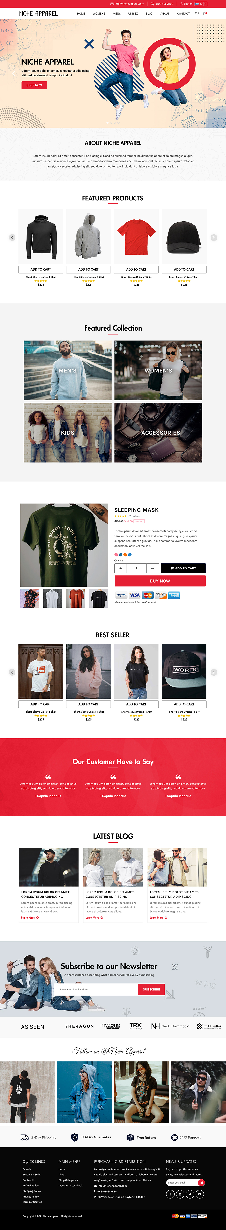 BigCommerce Design by Titan Eagle for this project | Design #26940223