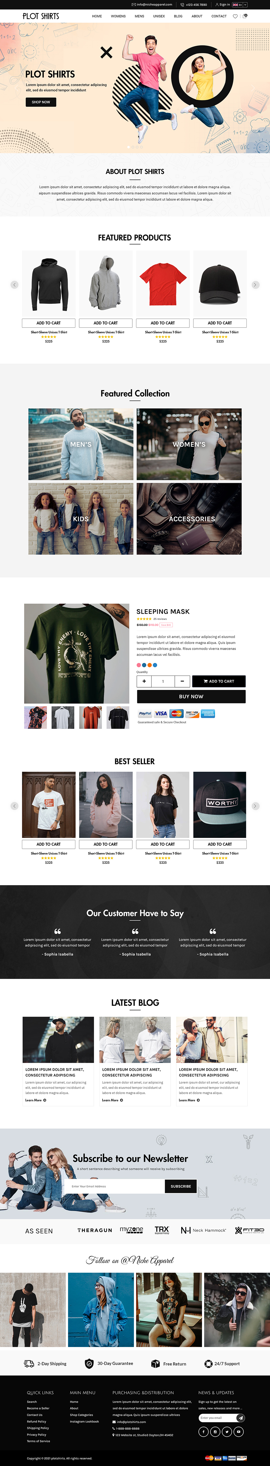 BigCommerce Design by Titan Eagle for this project | Design #26947270