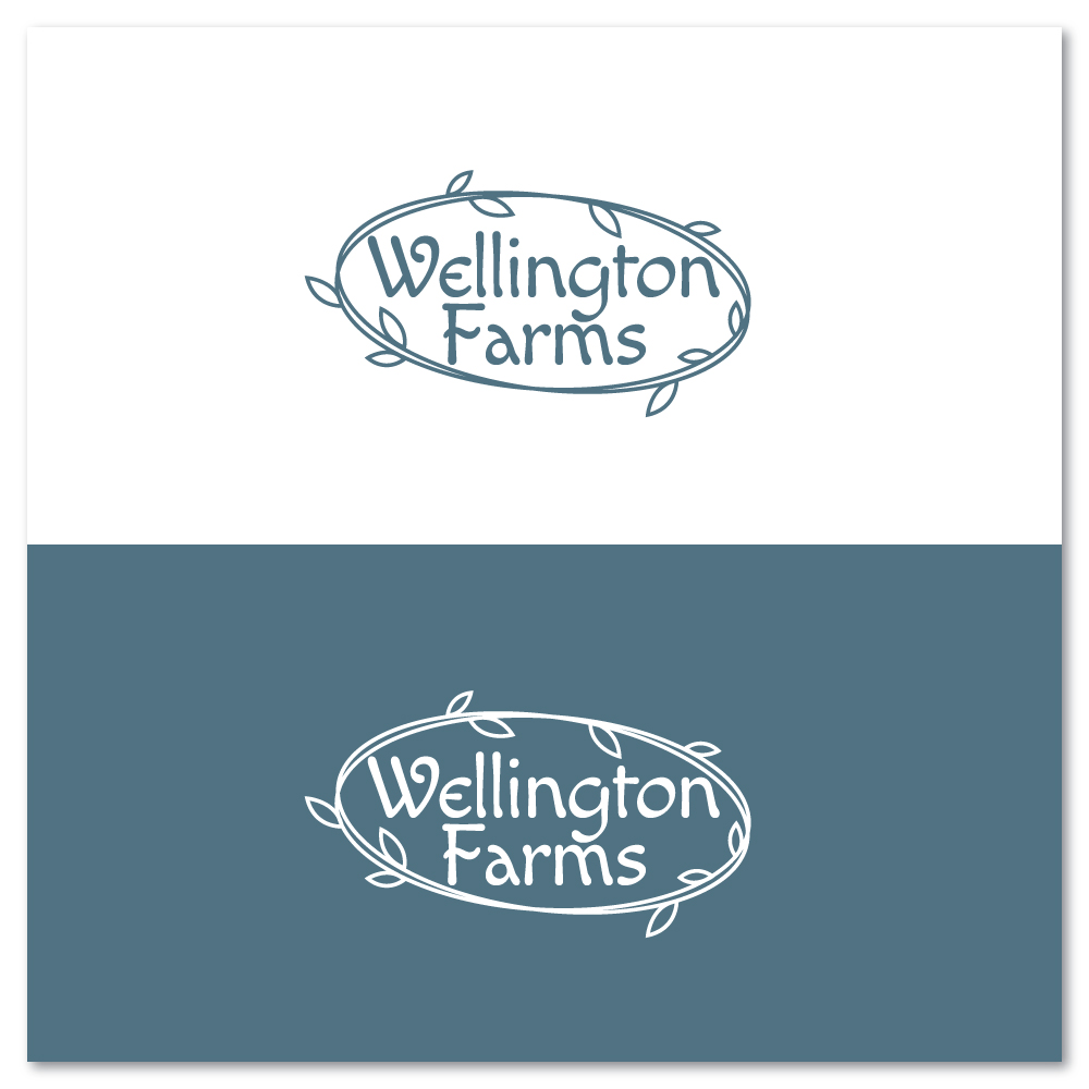 Logo Design by Sujit Banerjee for Wellington Farms  | Design #26934535
