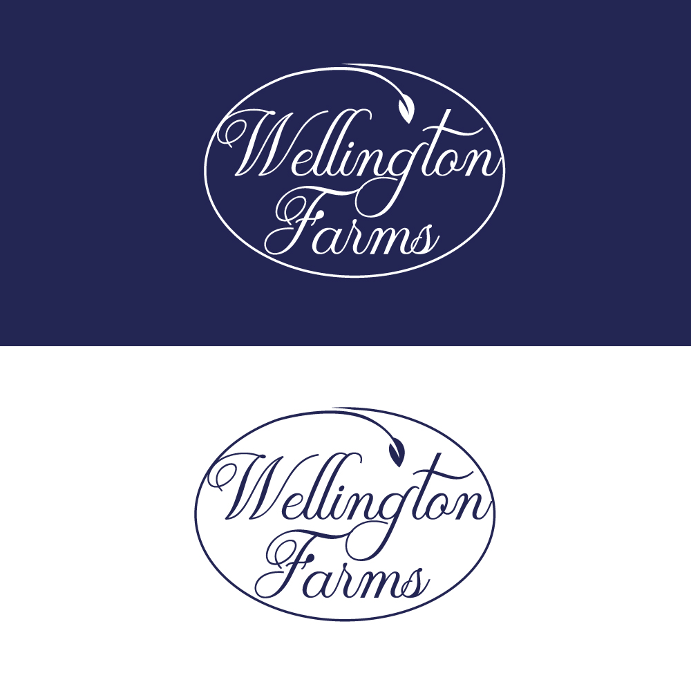 Logo Design by Sujit Banerjee for Wellington Farms  | Design #26934537