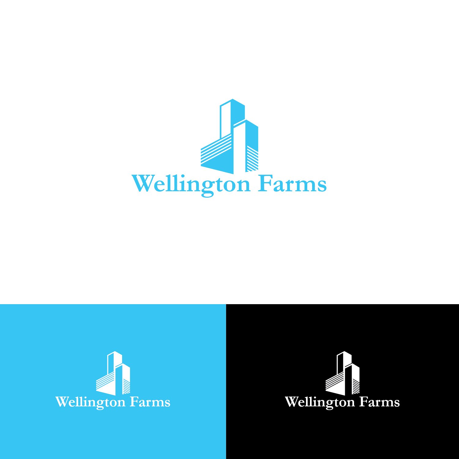 Logo Design by Maxo-Biz for Wellington Farms  | Design #26947746