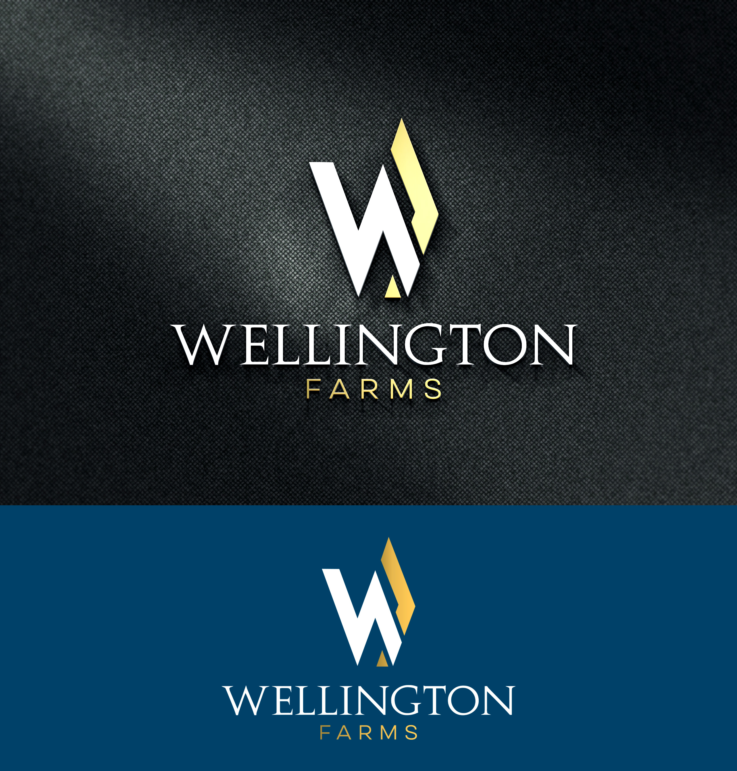 Logo Design by u2square for Wellington Farms  | Design #26936558