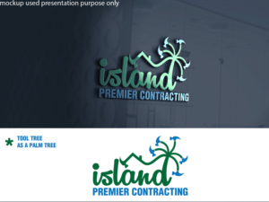 Logo Design by A S design @ for Island Premier Contracting | Design: #26937395