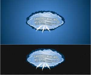 Thunderhead Repair  Plumbing & Air,  Drain Cleaning, Handyman | Logo Design by k.a.n