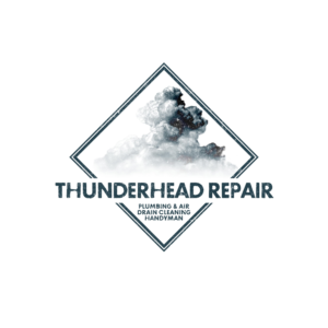 Thunderhead Repair  Plumbing & Air,  Drain Cleaning, Handyman | Logo Design by collinlevine