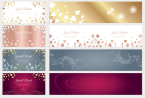 Wedding images design  with personal names added | Graphic Design by MNM